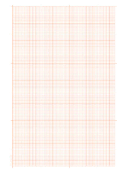 millimeterpapier, a4 frontansicht einzelpapier