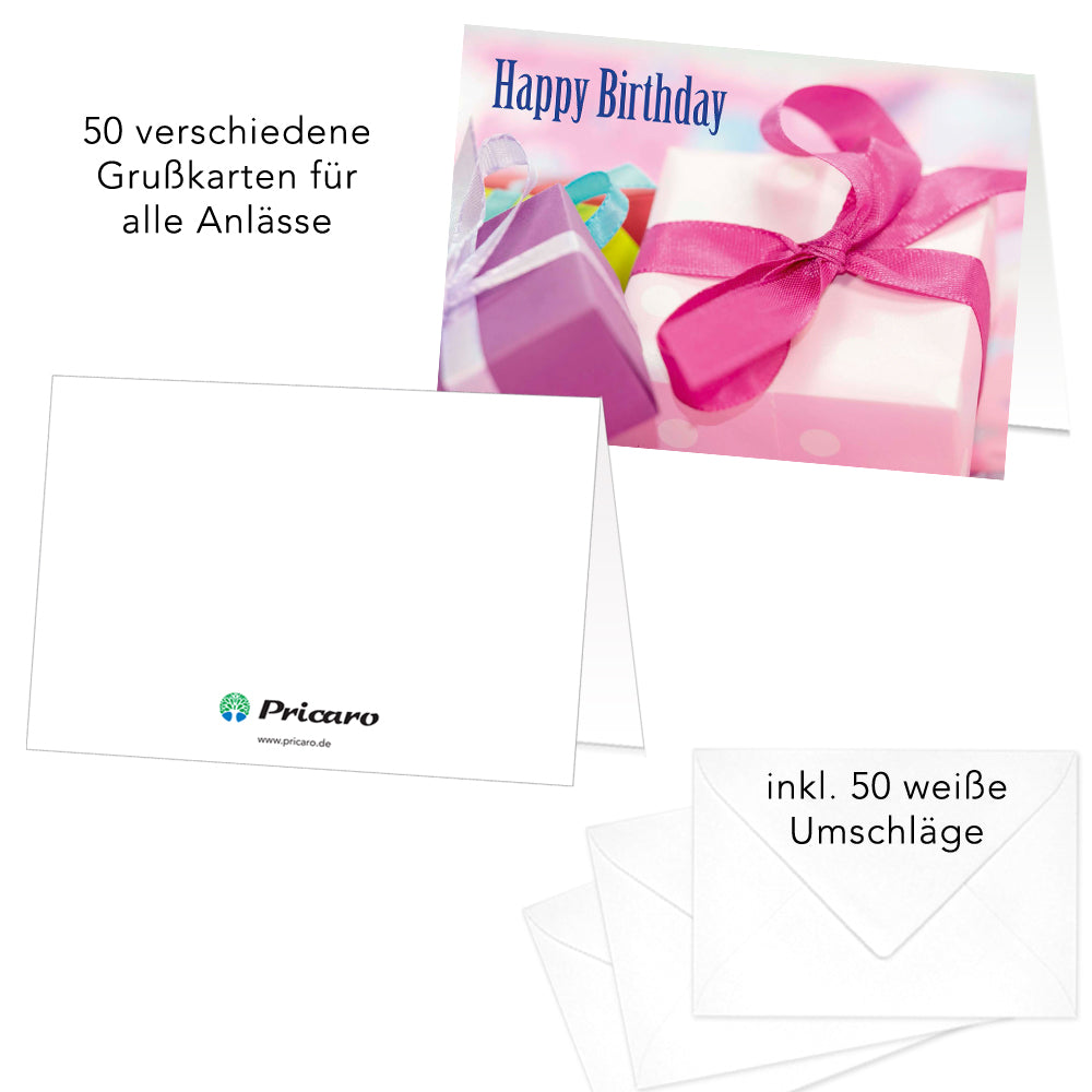 grußkartenset für alle anlässe, verschiedene motive (schulabschluss, kommunion, muttertag, hochzeit uvm)
