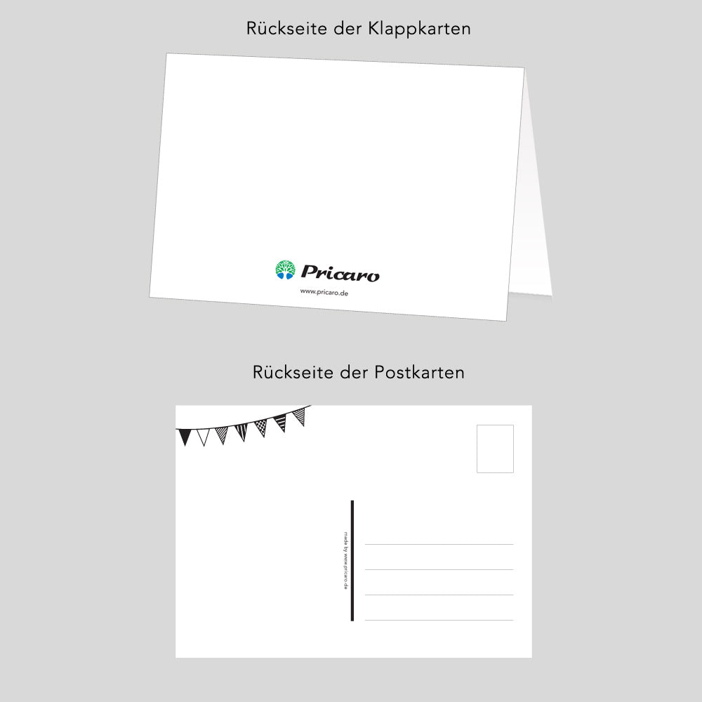 rückseite geburtstagsklappkarten und rückseite geburtstagspostkarten