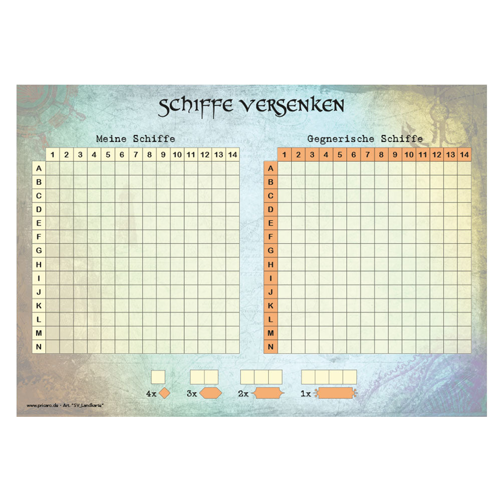 spielblock schiffe versenken