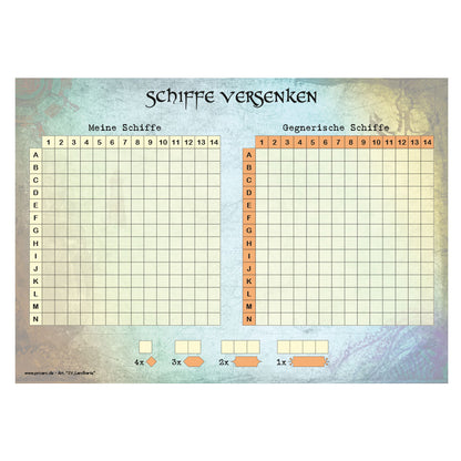 spielblock schiffe versenken