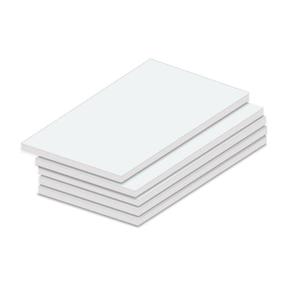 notizblock a6 blanko, ohne aufdruck, 5er set