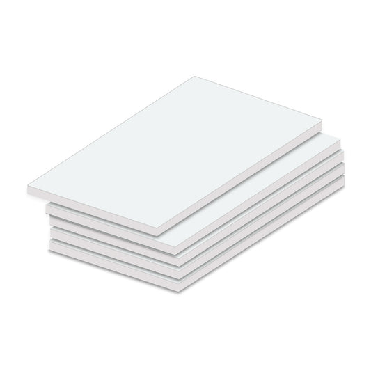 notizblock a6 blanko, ohne aufdruck, 5er set