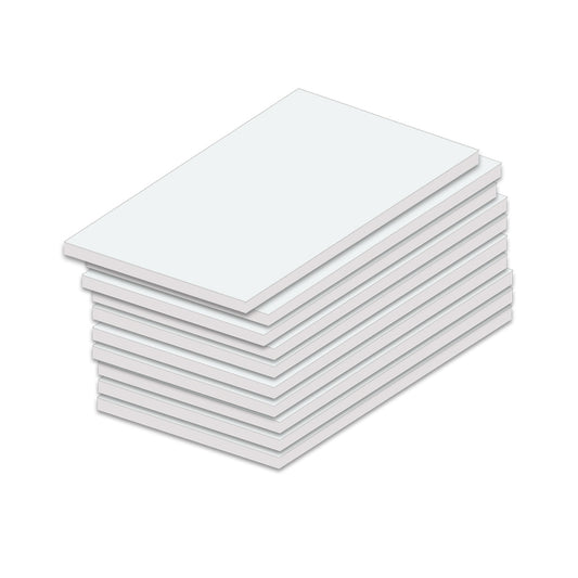 notizblock a7 blanko, ohne aufdruck, 10er set