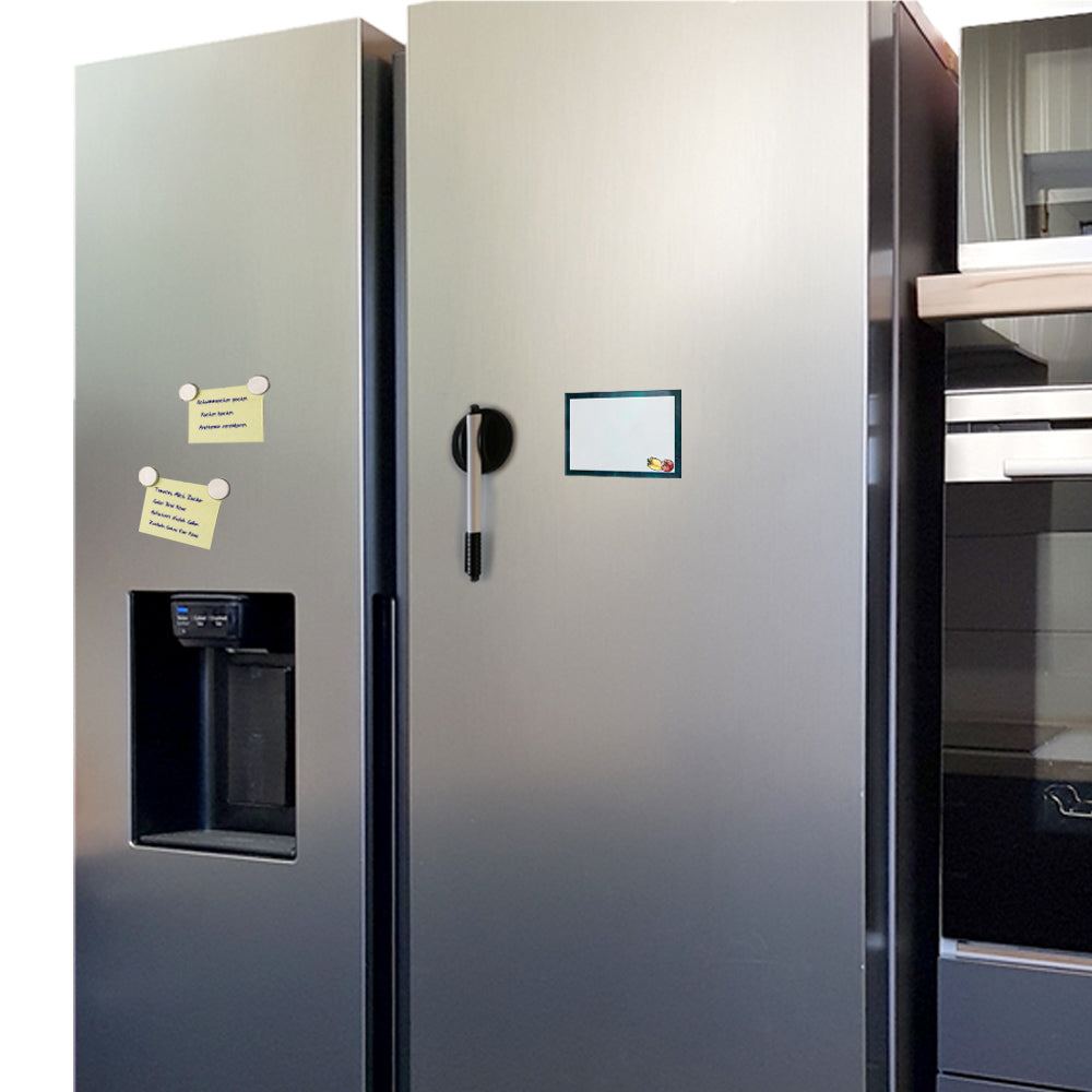 notizblock a7 vegie, an kühlschrank