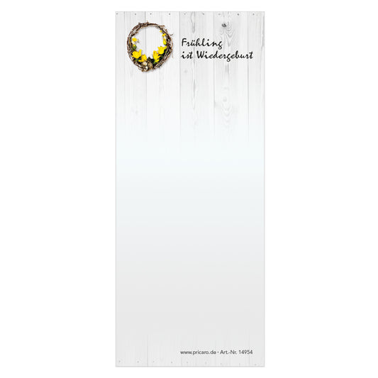 PRICARO Notizblock Frühling, Sommer, Herbst und Winter magnetisch, 62x148 mm, 10 Stück