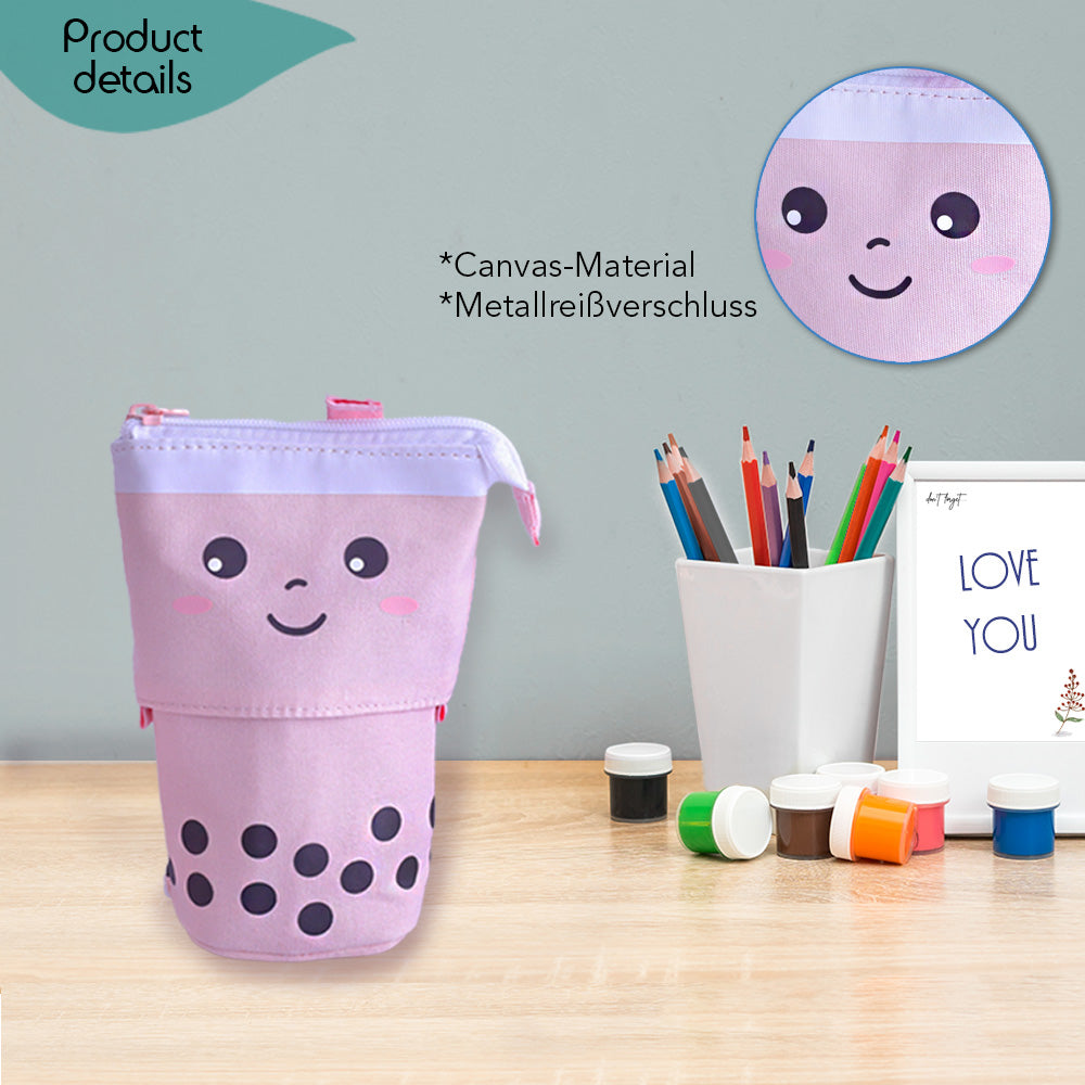 DECCARO Federmäppchen, stehend, rosa