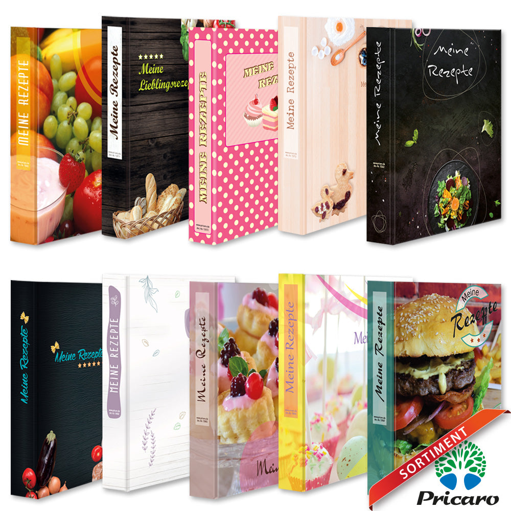 sortimentsübersicht rezeptordner