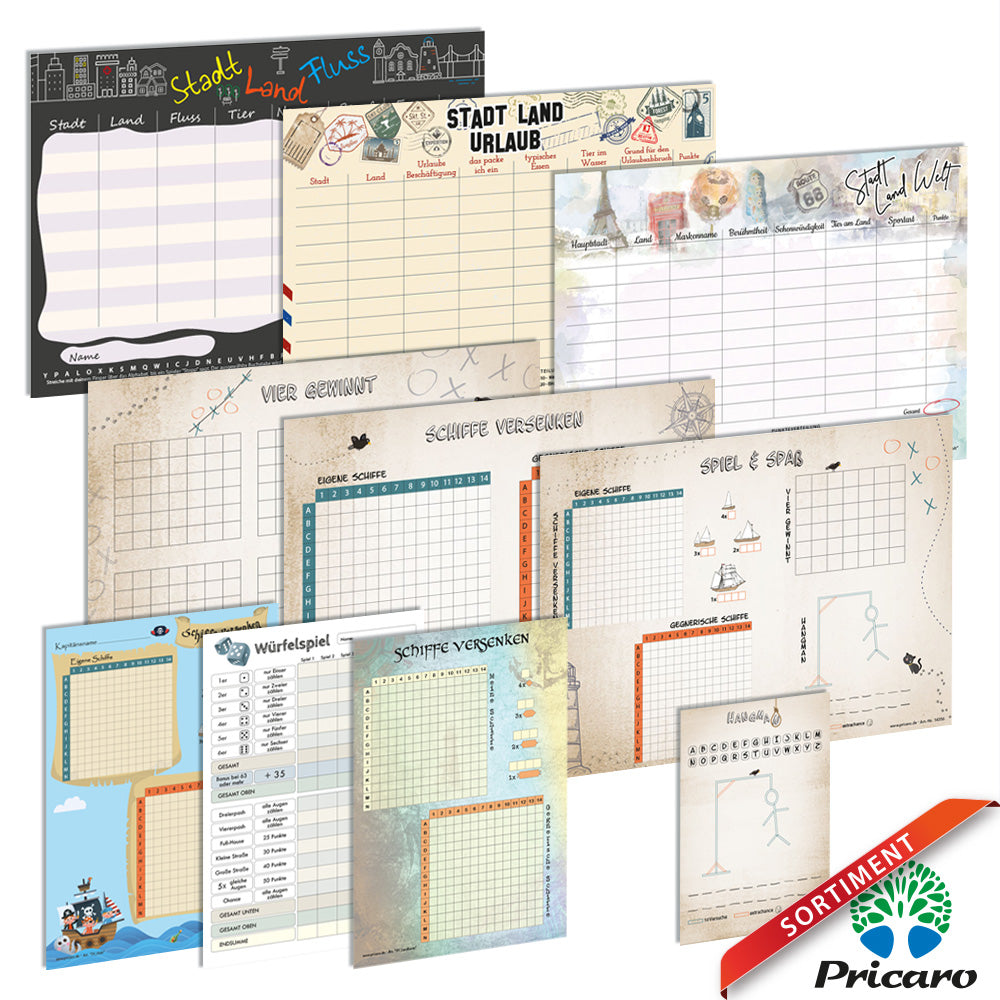 sortimentsübersicht spielesammlungen