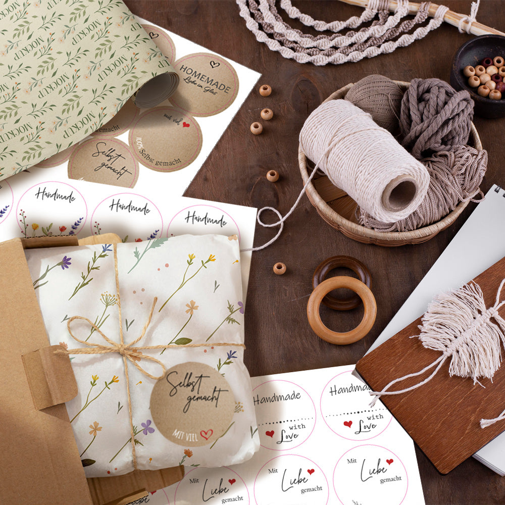 mileubild , diy arbeiten mit pricaro etiketten